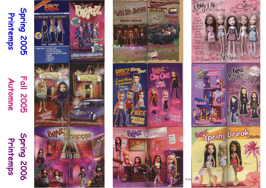 Bratz catalogue printemps et automne 2005, printemps 2006